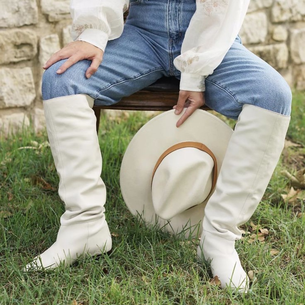 NWT Free People Hawley Tall Slouch Boots